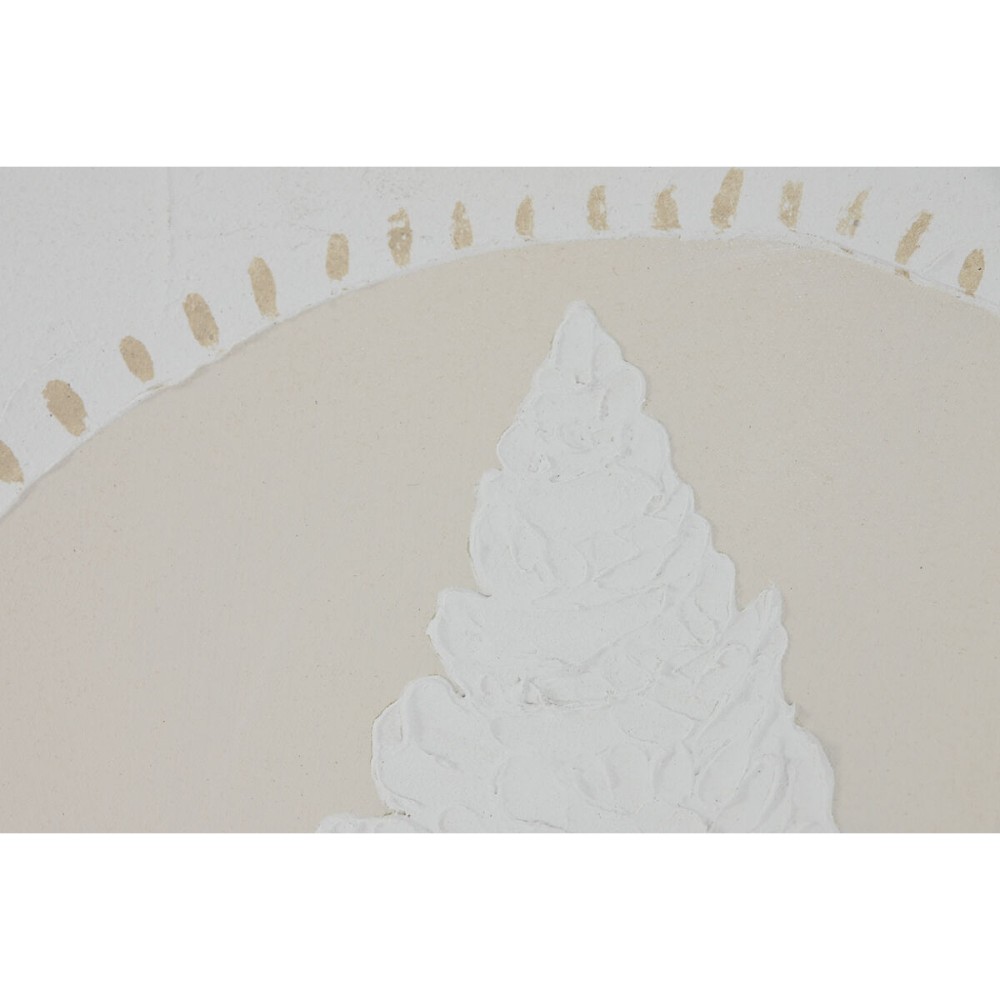Cadre Home ESPRIT Blanc Crème méditerranéen 40 x 3 x 40 cm (4 Unités)