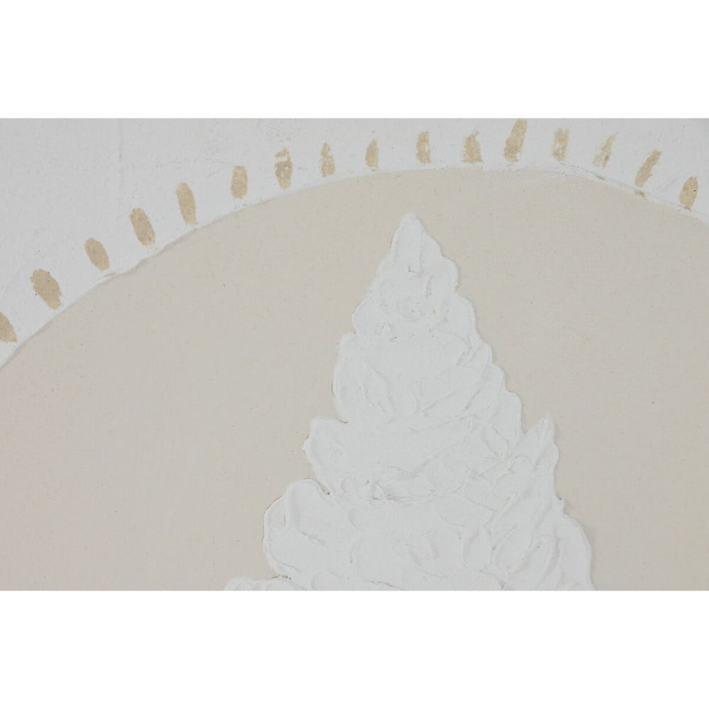Painting Home ESPRIT White Cream Mediterranean 40 x 3 x 40 cm (4 Units)