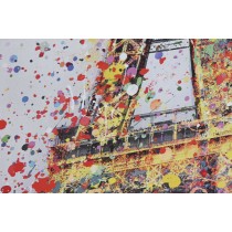 Painting Home ESPRIT Paris New York Loft 62,5 x 3,5 x 122,5 cm (2 Units)
