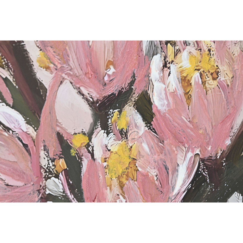 Bild Home ESPRIT Gelb grün Rosa Shabby Chic Blumenvase 83 x 4,5 x 83 cm (2 Stück)