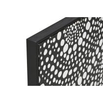 Cadre Home ESPRIT Blanc Noir Abstrait Moderne Laqué 60 x 3,5 x 80 cm (2 Unités)