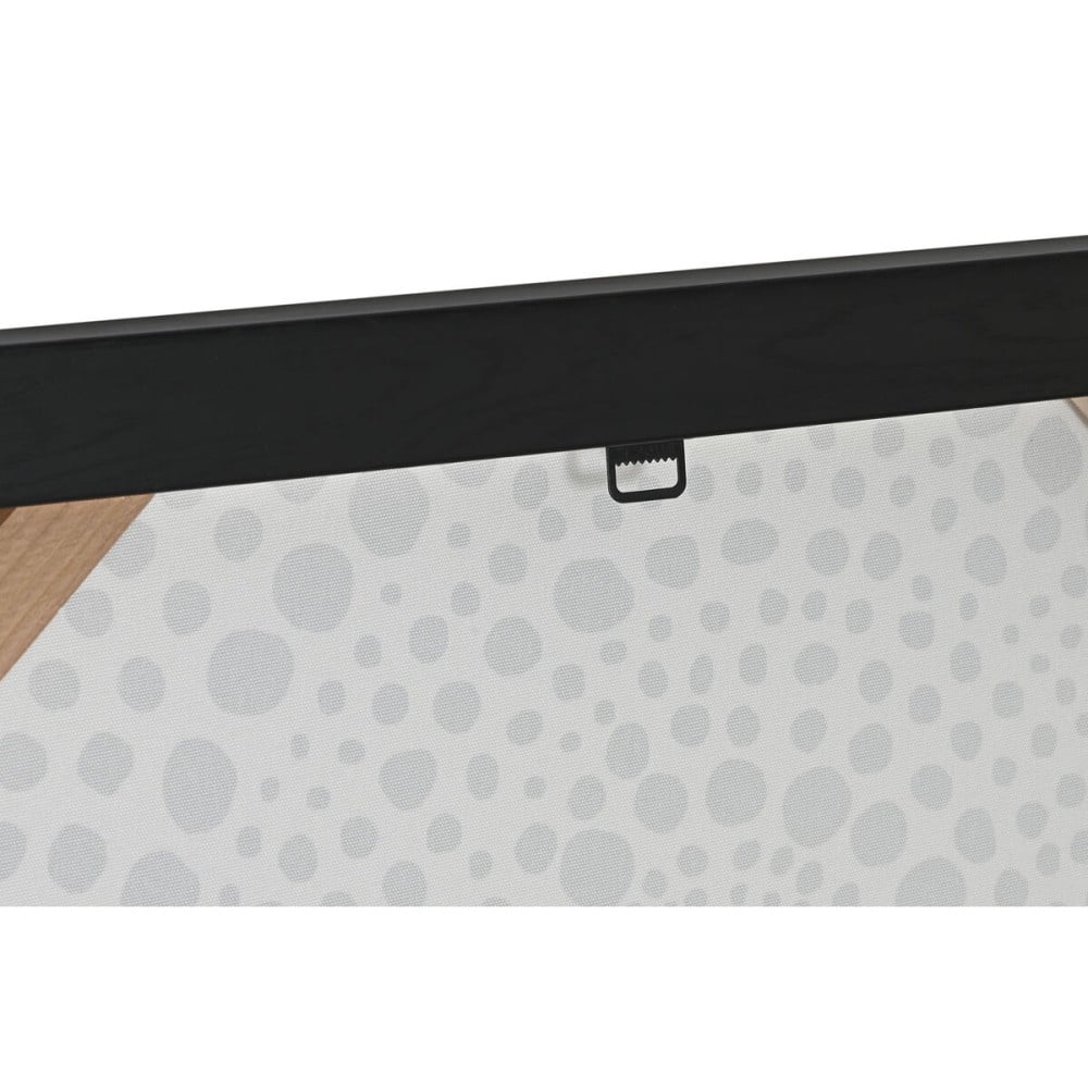 Bild Home ESPRIT Weiß Schwarz abstrakt Moderne Lackierung 60 x 3,5 x 80 cm (2 Stück)