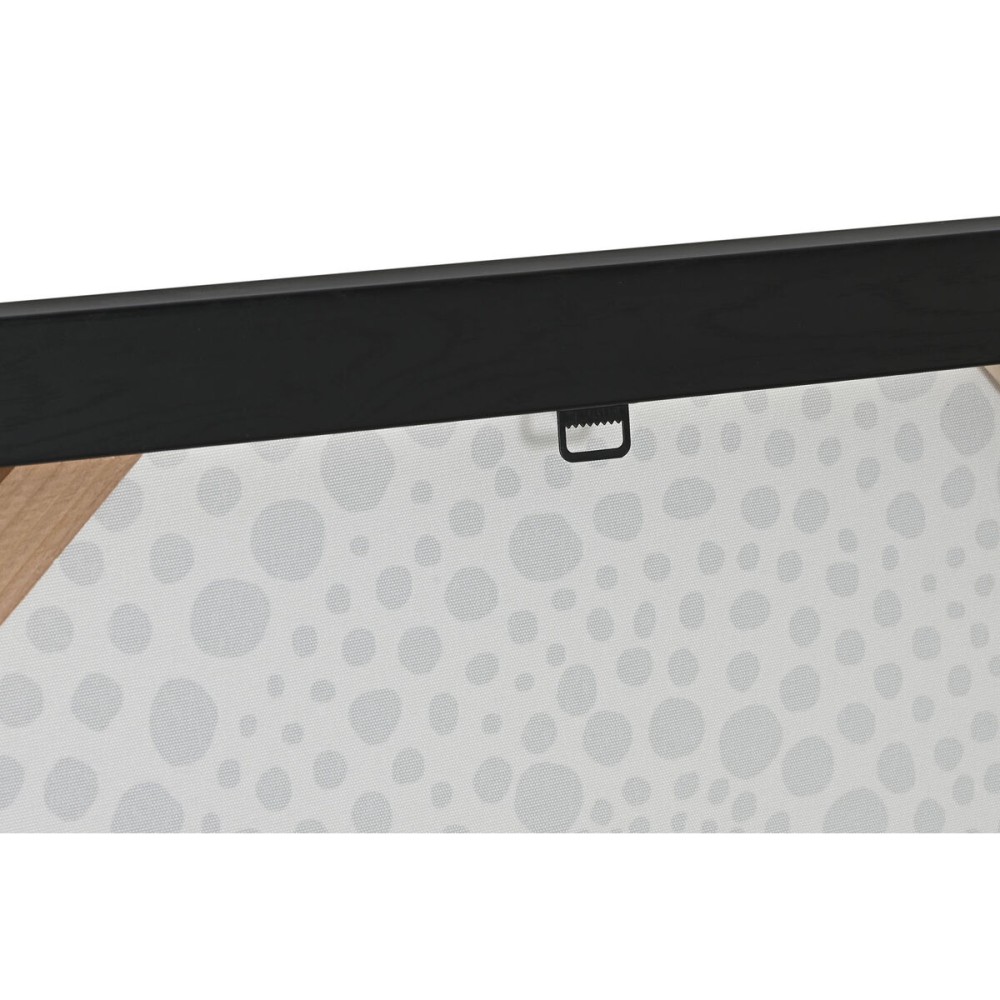Cadre Home ESPRIT Blanc Noir Abstrait Moderne Laqué 60 x 3,5 x 80 cm (2 Unités)