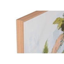 Cadre Home ESPRIT Bleu Vert Palmiers Tropical 120 x 3,5 x 90 cm (2 Unités)