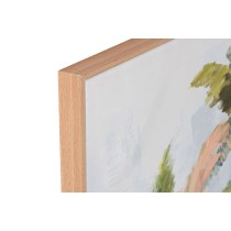 Painting Home ESPRIT Blue Green Palms Tropical 120 x 3,5 x 90 cm (2 Units)