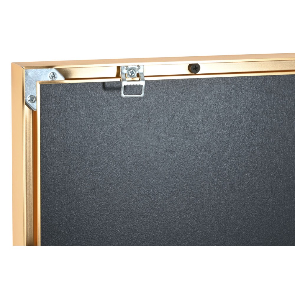 Bild Home ESPRIT Schwarz Gold Afrikanerin 80 x 3,5 x 80 cm (2 Stück)
