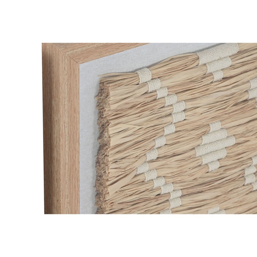 Bild Home ESPRIT Weiß natürlich Skandinavisch 40 x 3 x 40 cm (2 Stück)