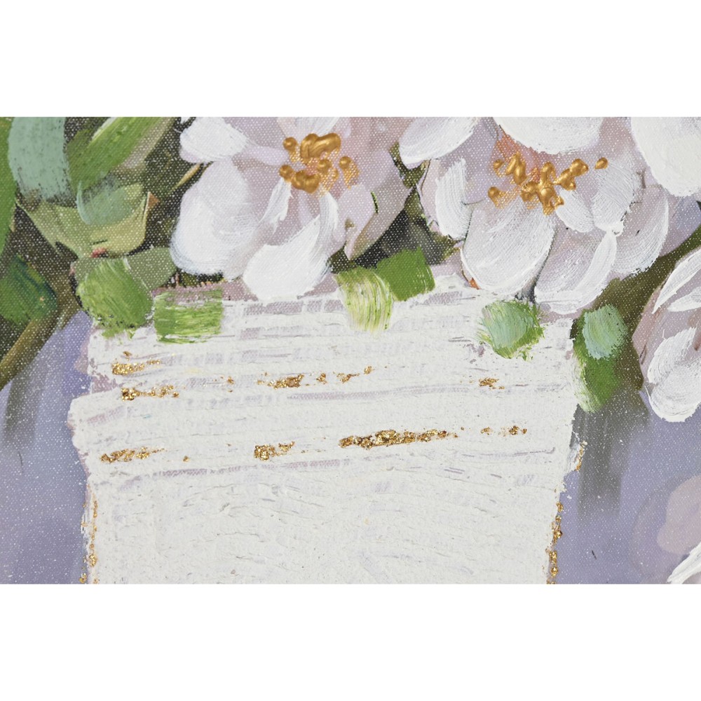 Painting Home ESPRIT White Grey Romantic 140 x 3 x 70 cm (2 Units)