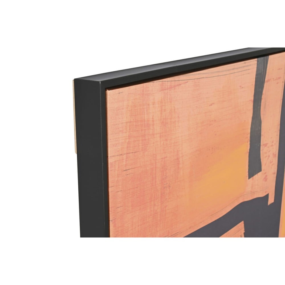 Bild Home ESPRIT Blau Orange abstrakt Urban 103 x 4,5 x 143 cm (2 Stück)