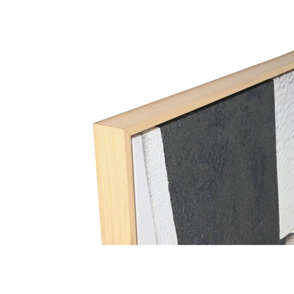 Bild Home ESPRIT Weiß Schwarz Beige abstrakt 103 x 4,3 x 143 cm (2 Stück)