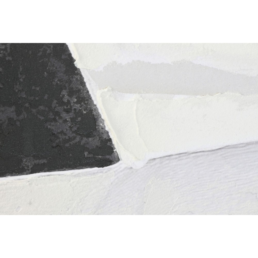 Painting Home ESPRIT White Black Beige Abstract 103 x 4,3 x 143 cm (2 Units)