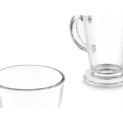 Verre Cafe Latte Transparent verre 280 ml (24 Unités)