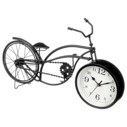 Bordur Fahrrad Schwarz Metall 42 x 24 x 10 cm (4 Stück)