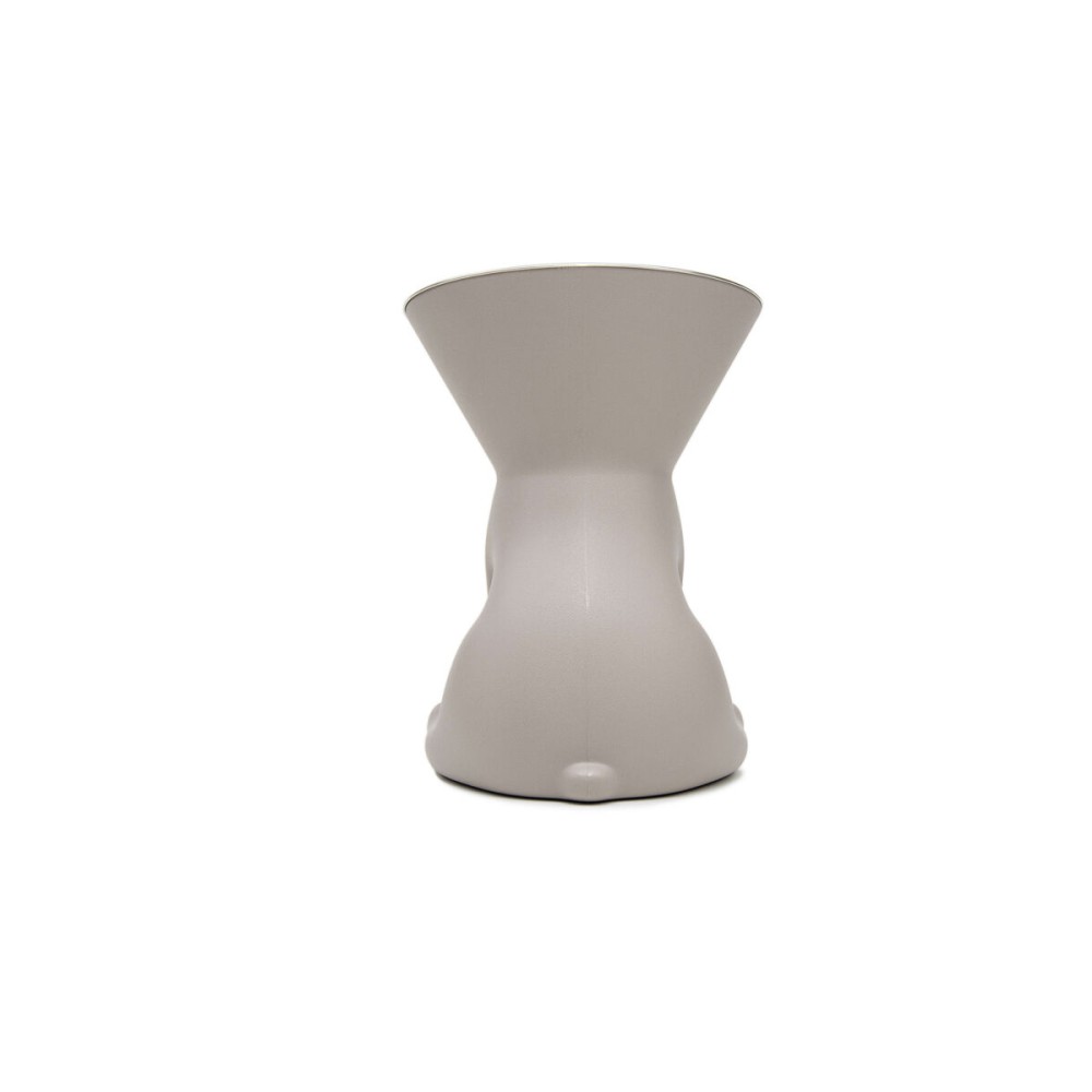Dog Feeder United Pets Up Elisabeth Grey Stainless steel Polyethylene 1 L