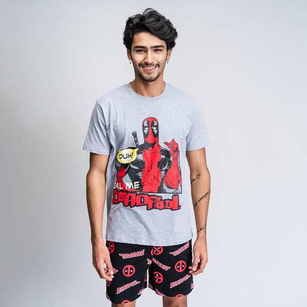 Pyjama Deadpool Gris S