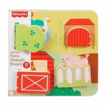 Baby-Spielzeug Mattel 20 x 20 x 1,91 cm tiere