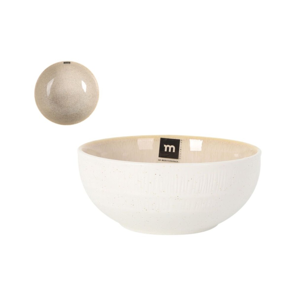 Schüssel La Mediterránea Calobra Beige Ø 15,5 cm (24 Stück)