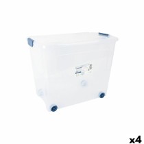 Aufbewahrungsbox mit Rädern Tontarelli 59 x 38'5 x 47'5 cm (4 Stück)
