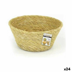 Panier Multi-usages Privilege Herbier marin Rond Ronde 18 x 8 cm (24 Unités)