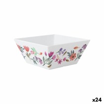 Bol pour Apéritifs La Mediterránea Fleurs 18 x 18 x 8 cm (24 Unités)