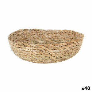 Panier Multi-usages Privilege Privilege Marron osier 16 x 16 x 5,5 cm (48 Unités)
