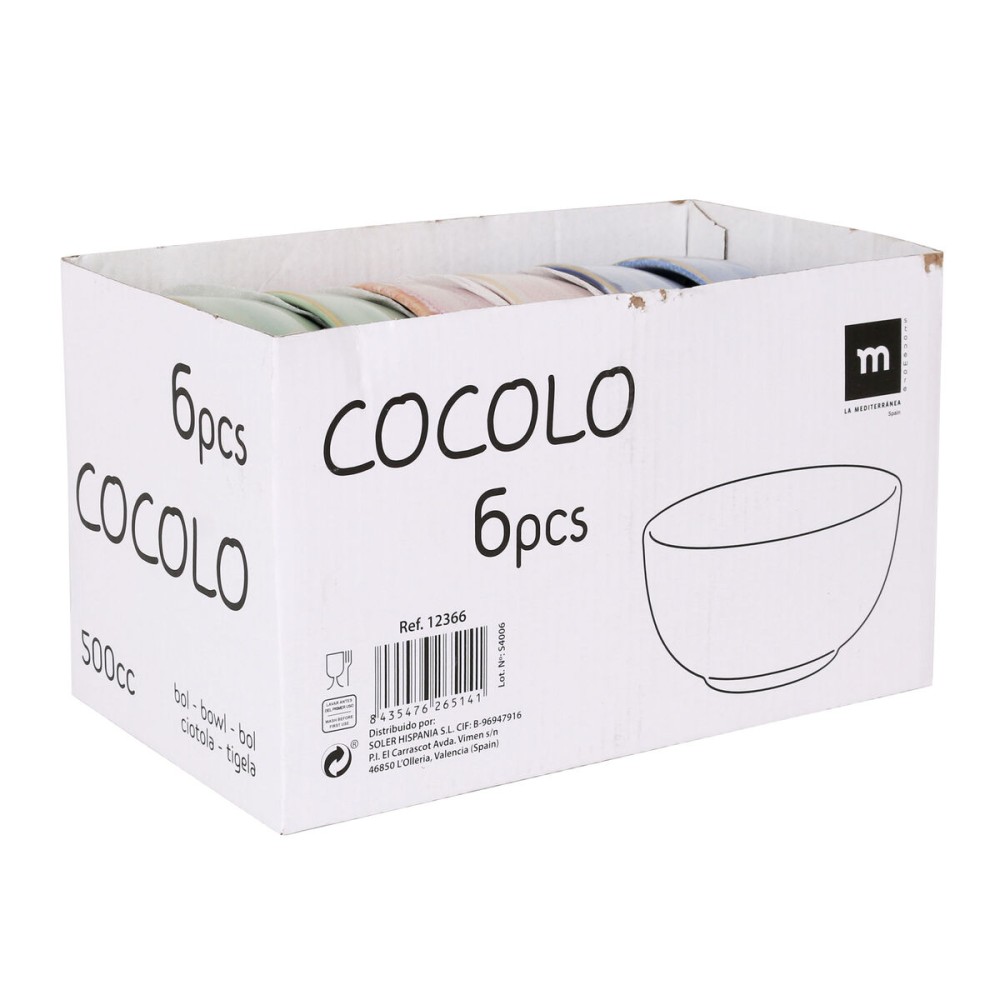 Schale La Mediterránea Cocolo 500 ml 0,5 L (24 Stück)