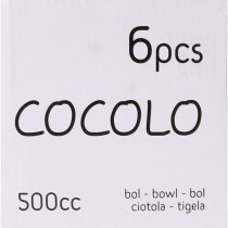 Bol La Mediterránea Cocolo 500 ml 0,5 L (24 Unités)