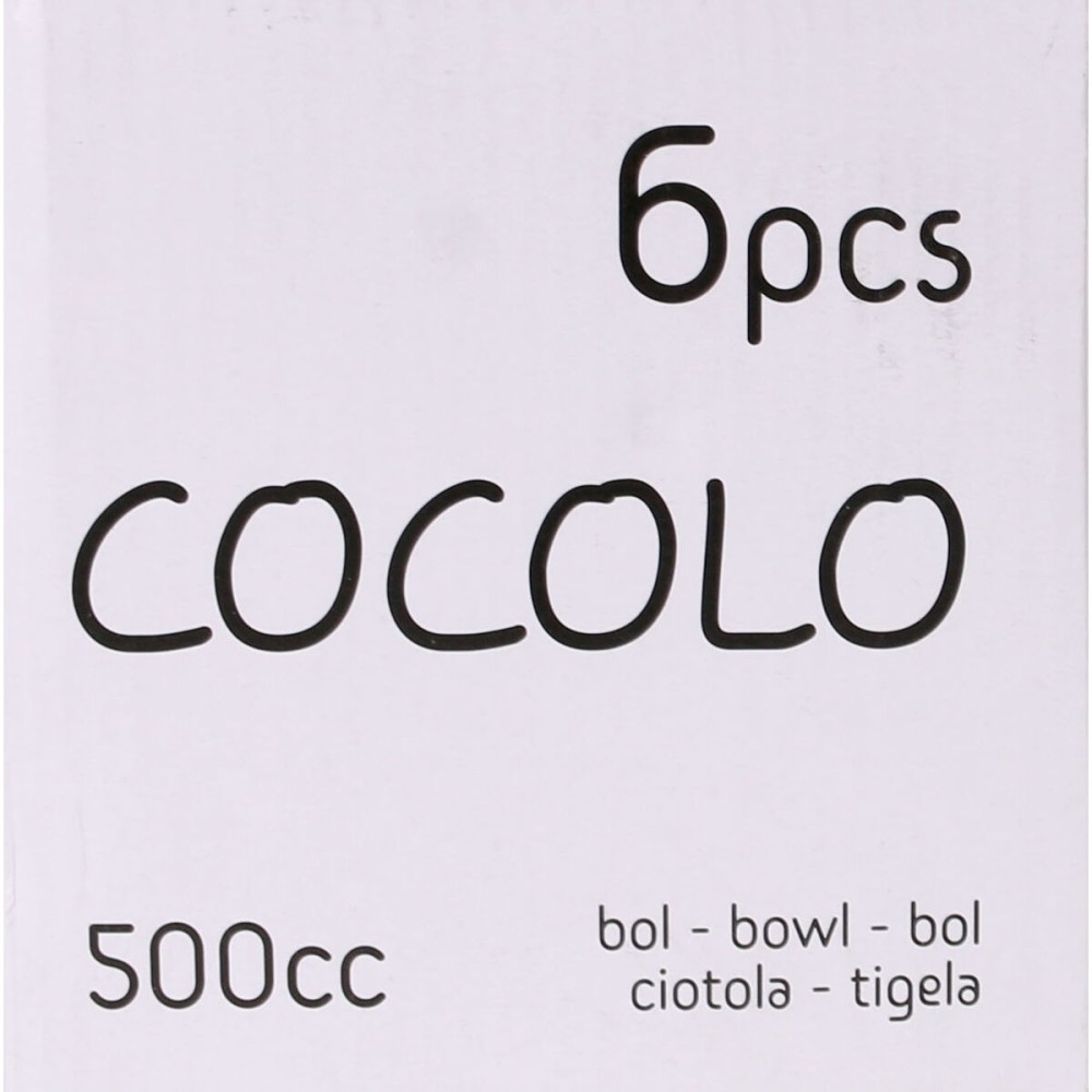 Bol La Mediterránea Cocolo 500 ml 0,5 L (24 Unités)