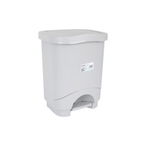 Mülleimer mit Pedal Tontarelli Idea Grau 24 L (4 Stück)
