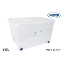 Storage Box with Wheels Tontarelli 78,2 x 58,2 x 47 cm (3 Units)