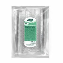 Lot de coupes réutilisables Algon Cava 50 Pièces 150 ml (6 Unités)