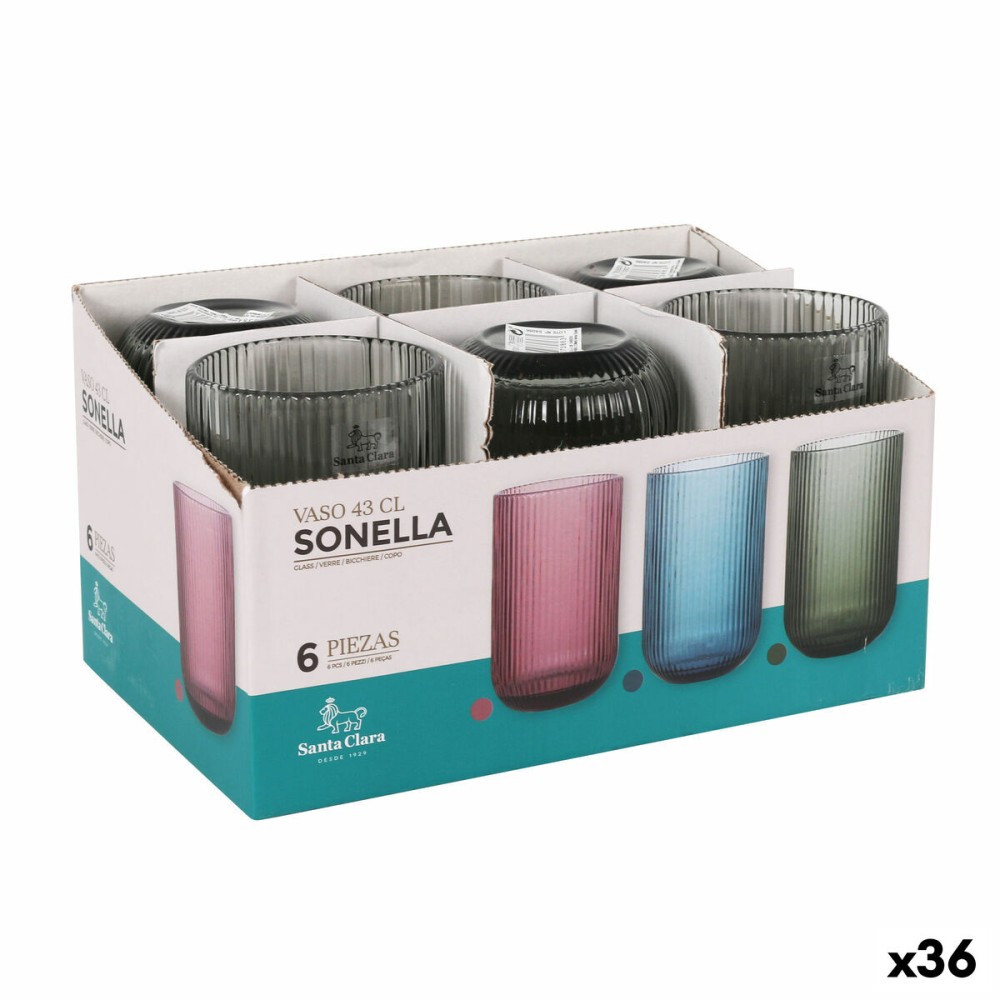 Wasserglas Santa Clara Sonella grün 430 ml (36 Stück)