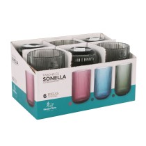 Glass for water Santa Clara Sonella Green 430 ml (36 Units)