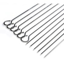 Barbecue Skewer Set Algon Metal 27 cm 6 Pieces (24 Units)