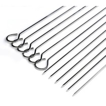 Grillspieß-Set Algon Metall 27 cm 6 Stücke (24 Stück)