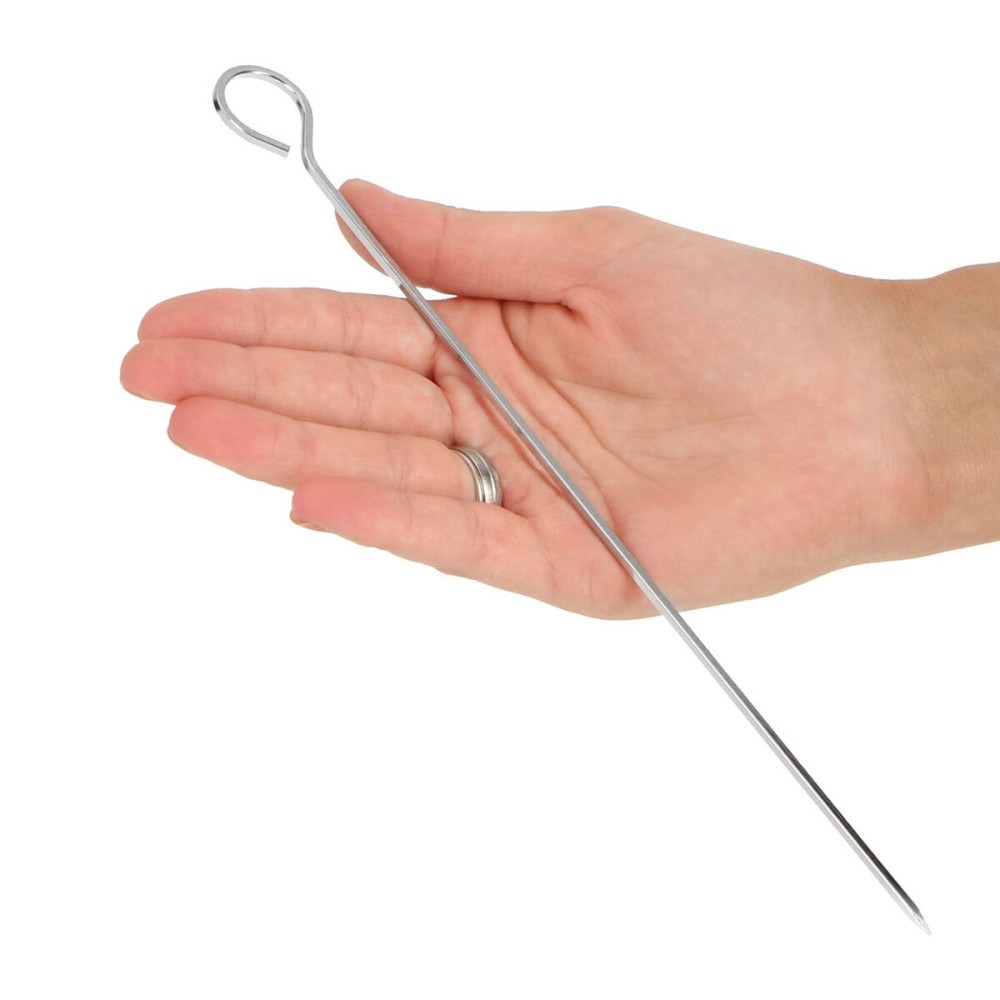Grillspieß-Set Algon Metall 27 cm 6 Stücke (24 Stück)