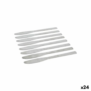 Ensemble de Couteaux Privilege Argenté Acier inoxydable 19,8 cm 8 Pièces (24 Unités)