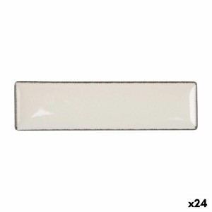 Plat à Gratin La Mediterránea Anllo Rectangulaire 30 x 8 x 2 cm (24 Unités)