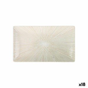Plat à Gratin La Mediterránea Anya Rectangulaire 25,3 x 15 x 2 cm (18 Unités)