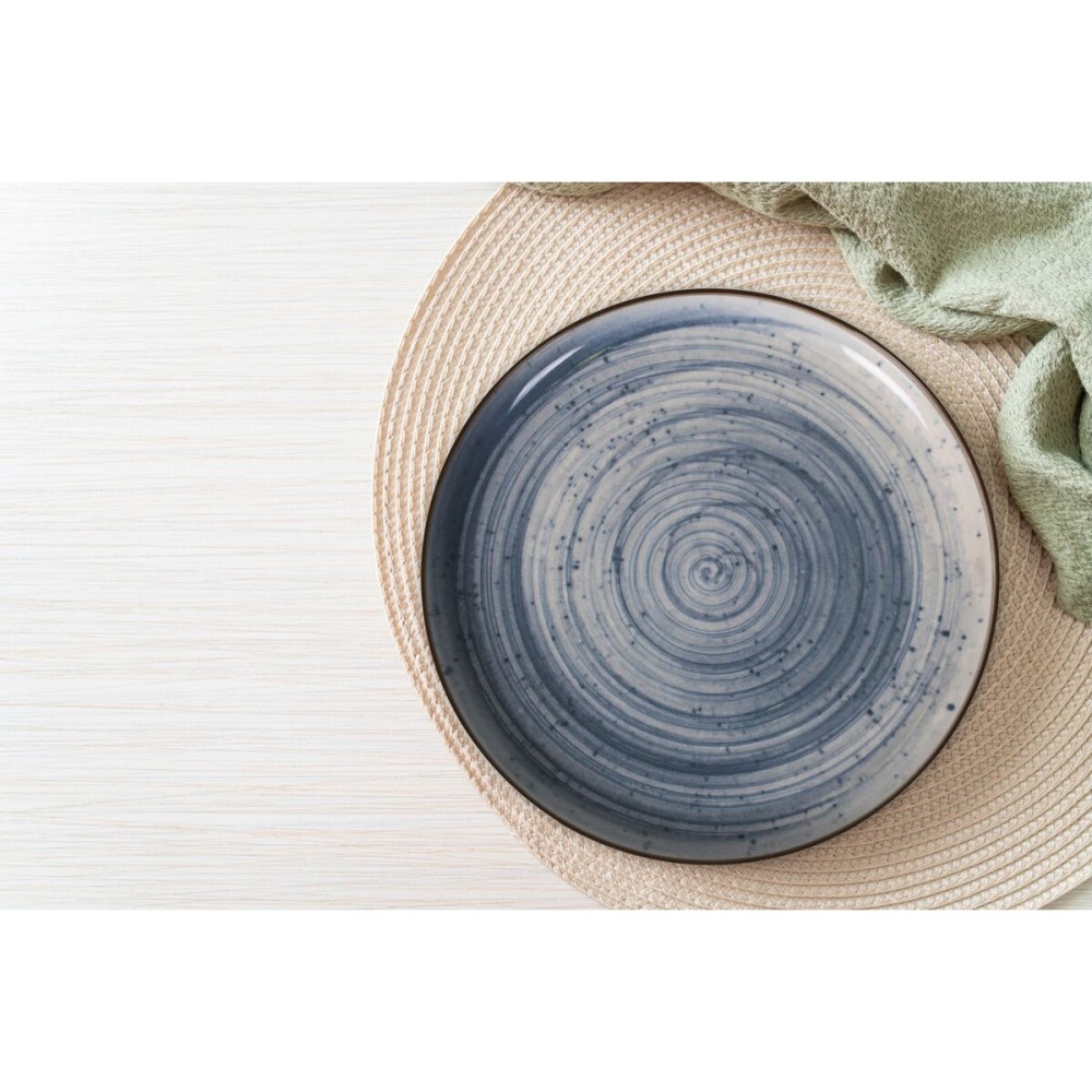 Plat à Gratin La Mediterránea Swirl Ronde Ø 15,4 x 2,1 cm (24 Unités)