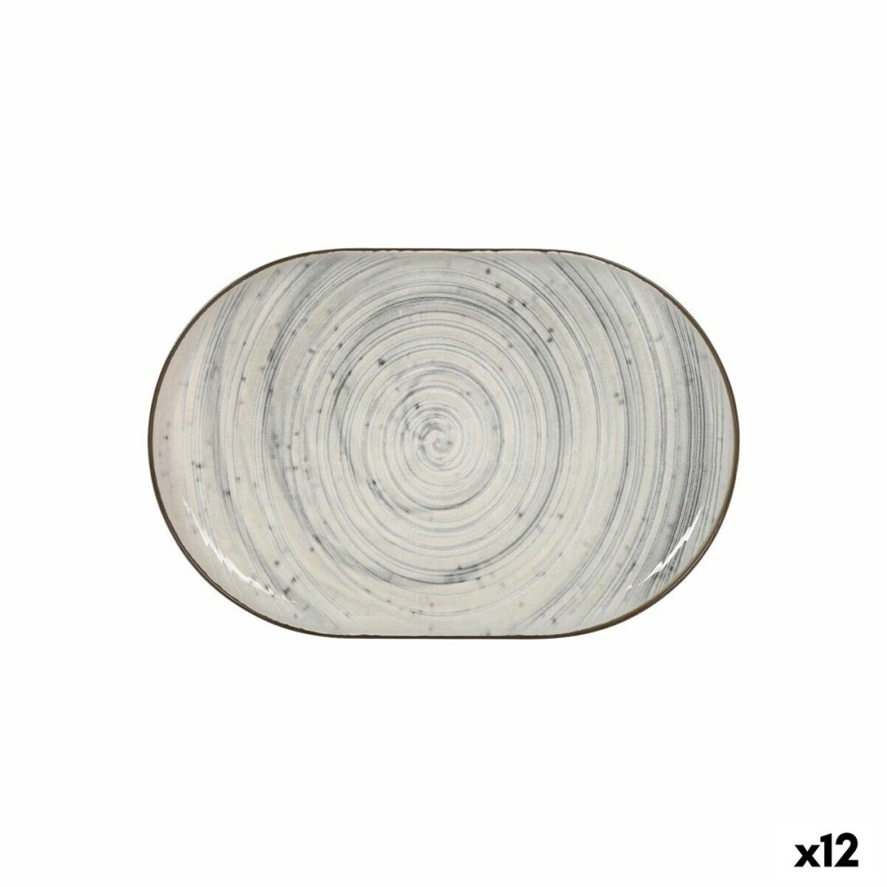 Kochschüssel La Mediterránea Vortex Oval 30 x 20 x 2,5 cm (12 Stück)