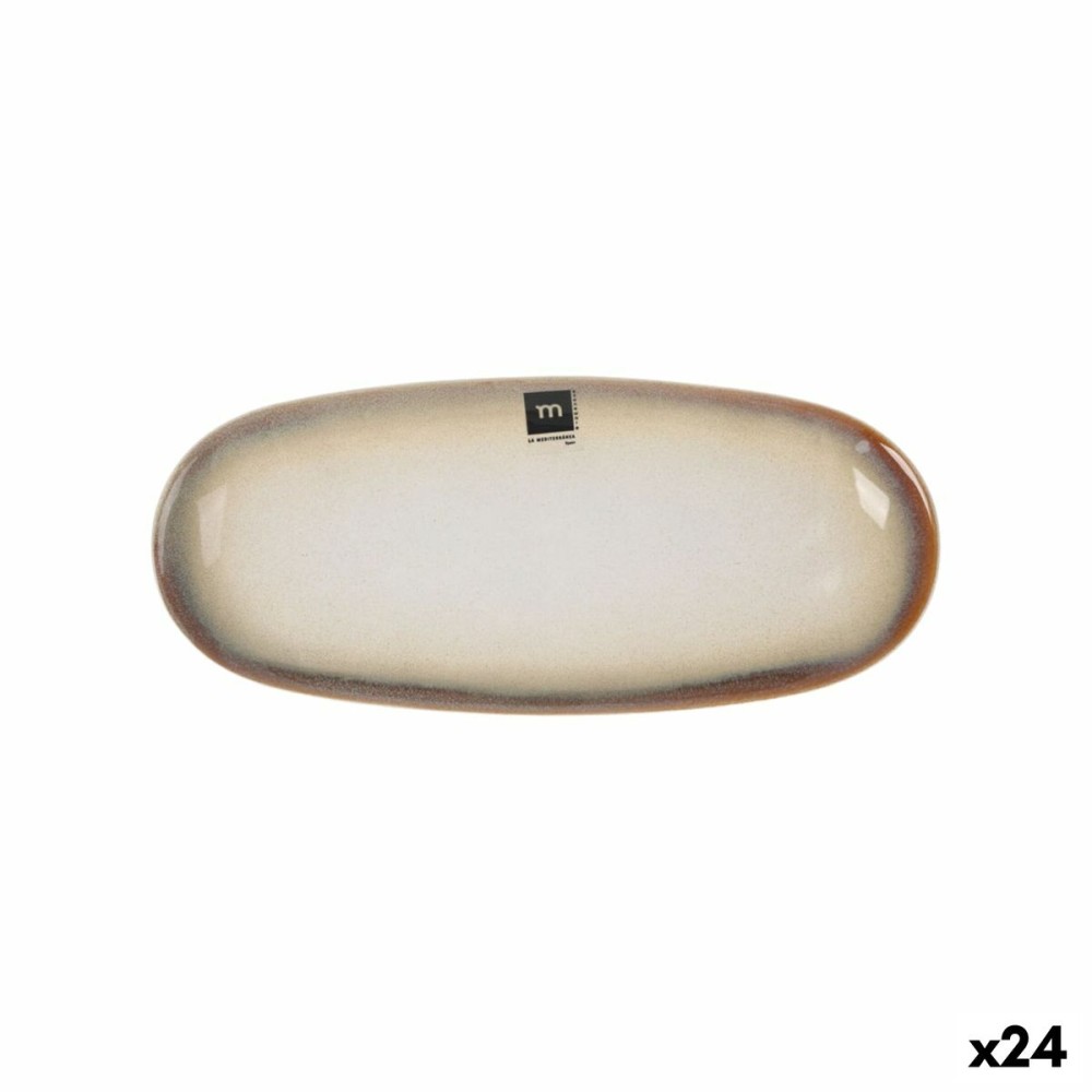 Kochschüssel La Mediterránea Fustam Oval 29,5 x 12,7 x 2,4 cm (24 Stück)