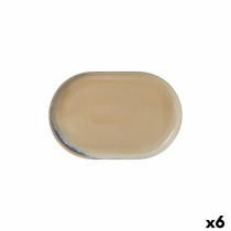 Serving Platter La Mediterránea Cies Oval 25 x 15 x 2,2 cm (6 Units)