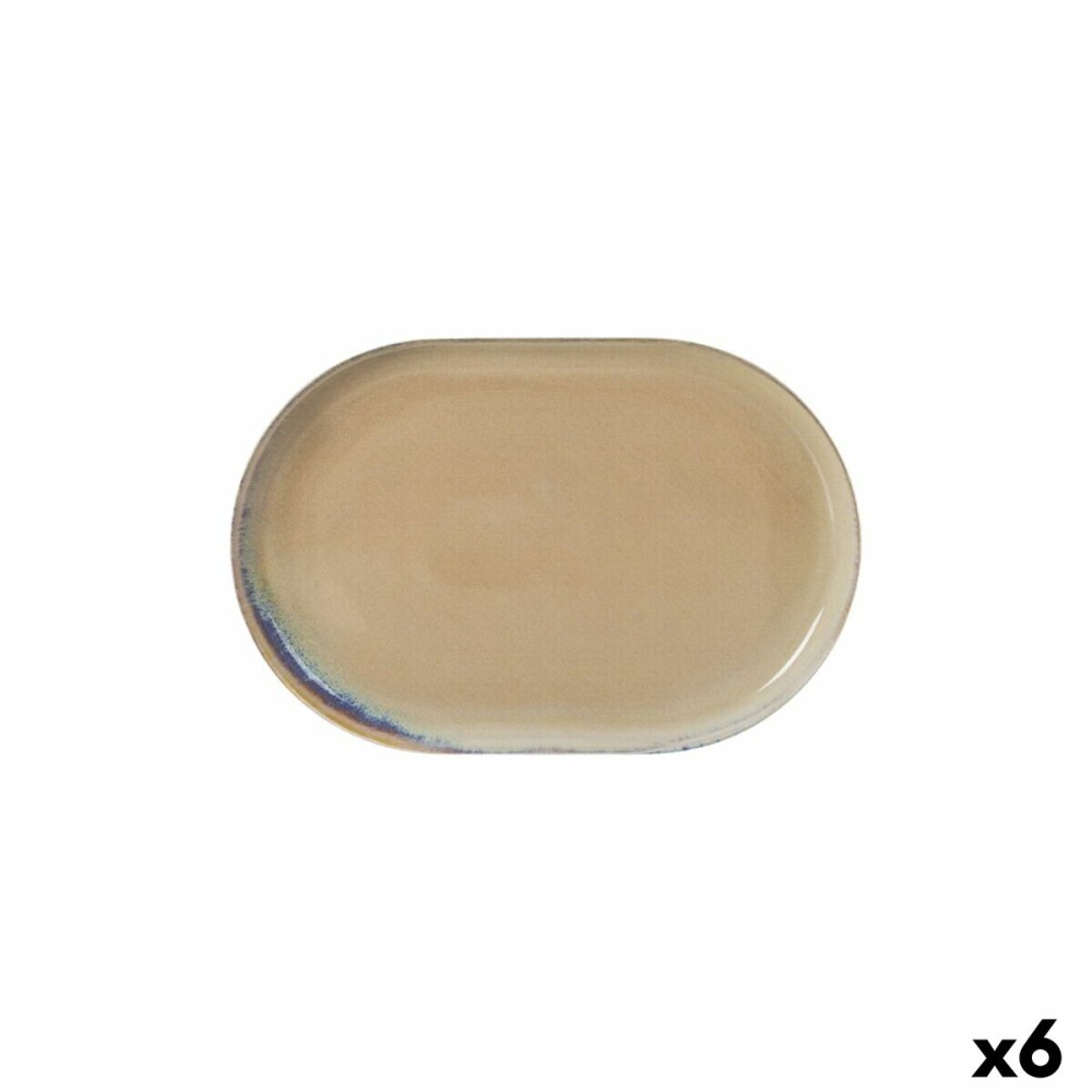 Kochschüssel La Mediterránea Cies Oval 25 x 15 x 2,2 cm (6 Stück)