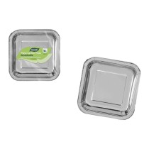 Service de vaisselle Algon Argenté 23 cm 10 Pièces (18 Unités)
