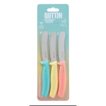 Kitchen Knife Quttin Basic 20 cm 0,8 mm 3 Pieces (12 Units)