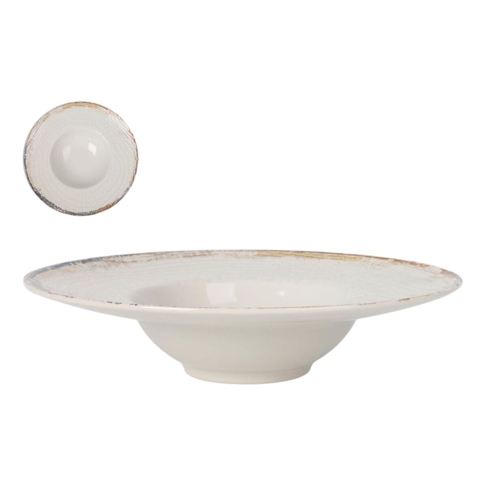 Assiette à pâtes La Mediterránea Albus Ø 28 cm (6 Unités)
