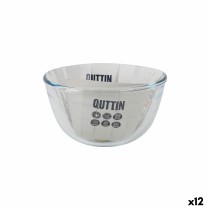 Bol La Mediterránea Quttin verre 1,1 L 17 x 17 x 10 cm (12 Unités)