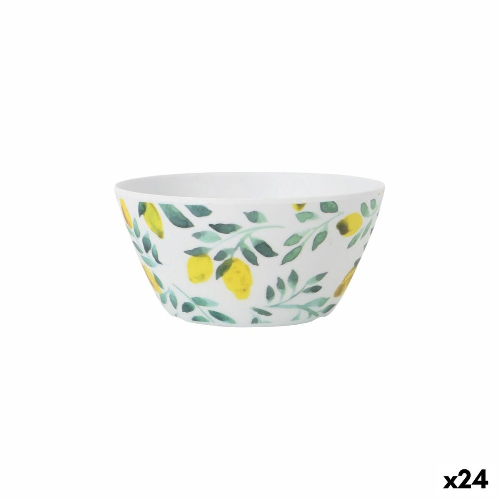 Bol pour Apéritifs La Mediterránea Citron 15 x 8 cm (24 Unités)