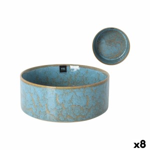 Schüssel La Mediterránea Scratch blue 20,6 x 7,8 cm (8 Stück)